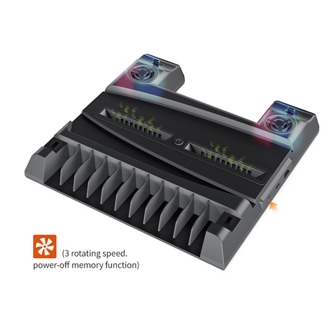 DOBE TP5-0593 PS5 Fat Multifunctional Cooling Stand - Black – image 4