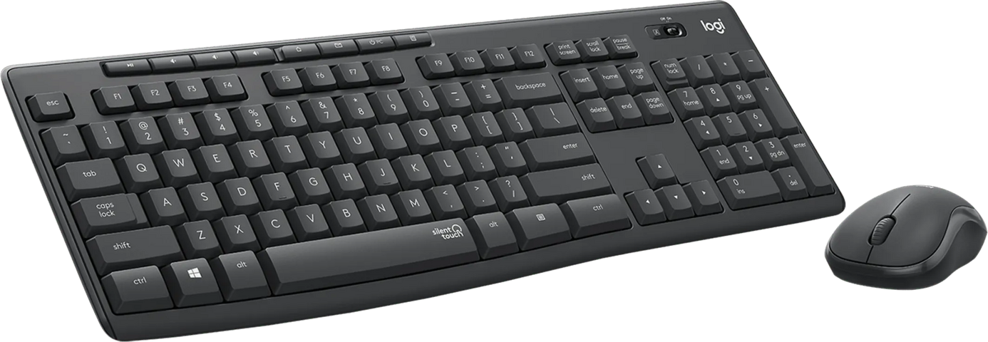 Logitech MK295 Silent Wireless Keyboard and Mouse Combo - Graphite – image 2