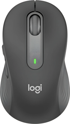 Logitech Signature M650-L (Large) Silent Bluetooth Wireless Mouse - Graphite