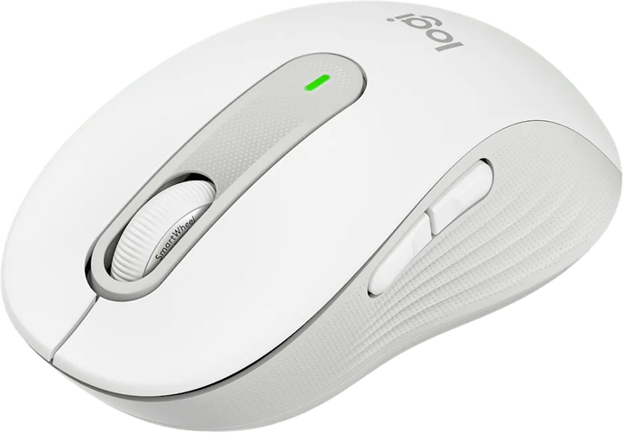 Logitech Signature M650 Silent Bluetooth Wireless Mouse - Off-white – image 3