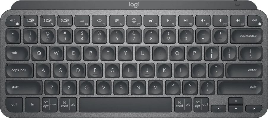 Logitech MX Keys Mini Bluetooth Wireless Illuminated Keyboard - Graphite