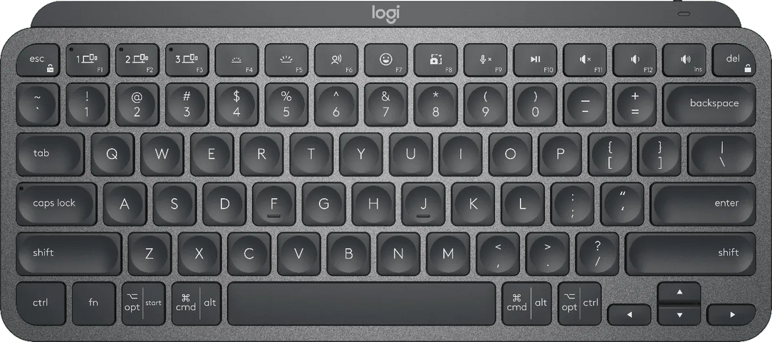 Logitech MX Keys Mini Bluetooth Wireless Illuminated Keyboard - Graphite
