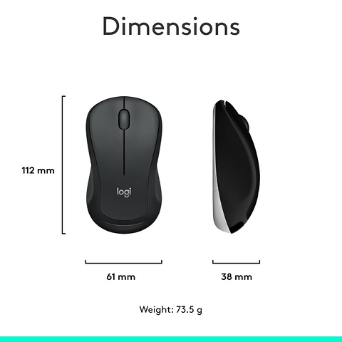 Logitech MK540 Advanced Wireless Keyboard and Mouse Combo - Black – image 5