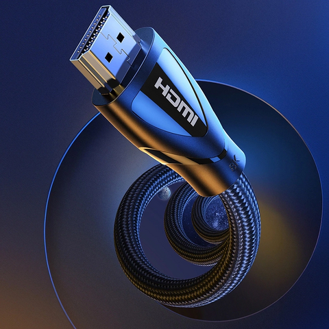 يوجرين HD140 كابل HDMI 2.1 8K 60Hz من ذكر إلى ذكر - 1 متر - أسود – صورة 4