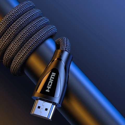 يوجرين HD140 كابل HDMI 2.1 8K 60Hz من ذكر إلى ذكر - 1 متر - أسود – صورة 5