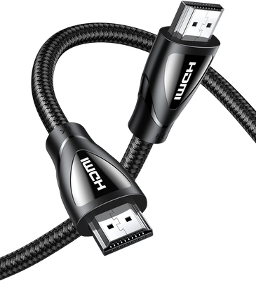 يوجرين HD140 كابل HDMI 2.1 8K 60Hz من ذكر إلى ذكر - 1 متر - أسود