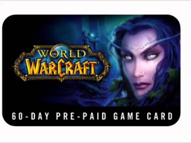 World of Warcraft Time Card  Blizzard EU 30 Days