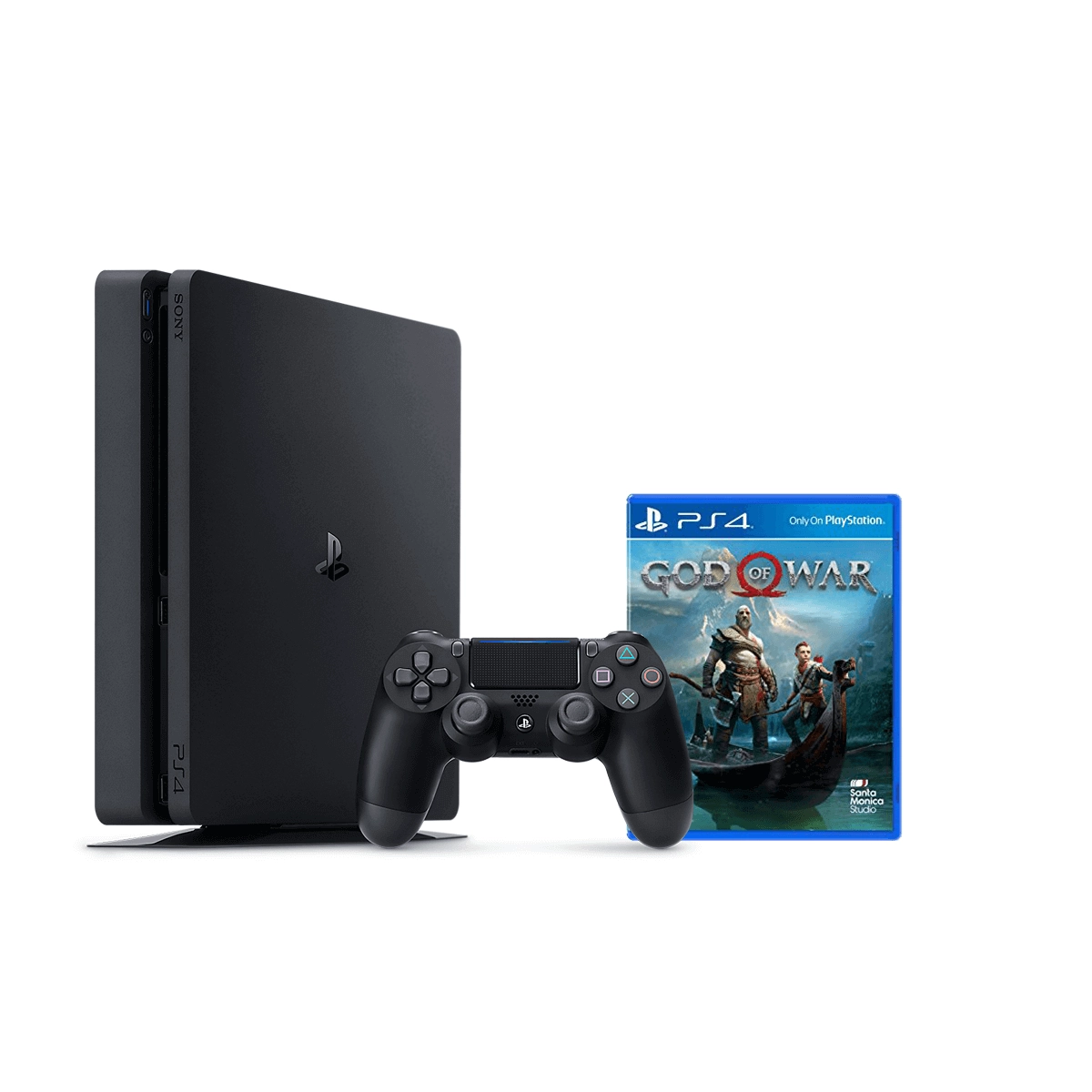 PS4 Slim 1 TB - God of War Bundle  for sale in Egypt from Games2Egypt