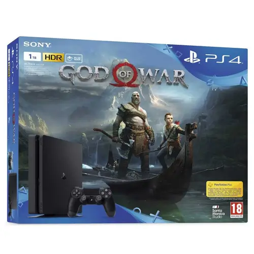 PS4 Slim 1 TB - God of War Bundle 