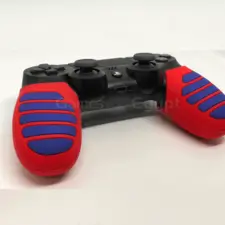 Silicon hand cover for PS4 controller (Blue/Red)