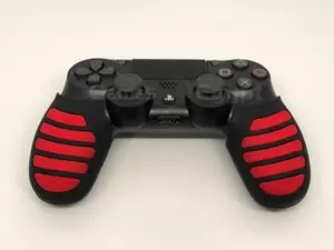 Silicon hand cover for PS4 controller (Red/Black)