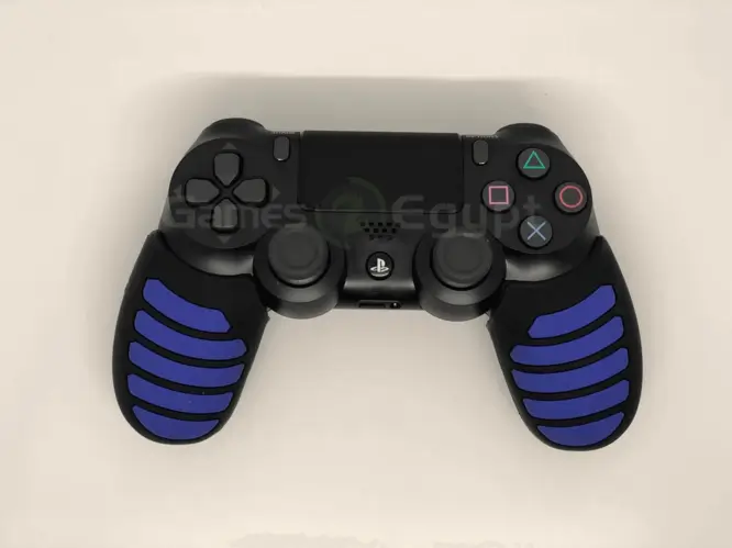 Silicon hand cover for PS4 controller (Blue/Black)
