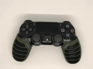 Silicon hand cover for PS4 controller (Olive/Black)