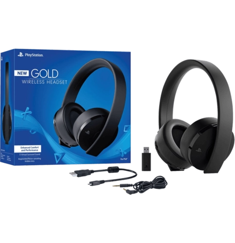 PlayStation 4 Gaming Gold Headset - PS4