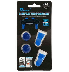 Simple Trigger Set For PS4 Controller - Blue