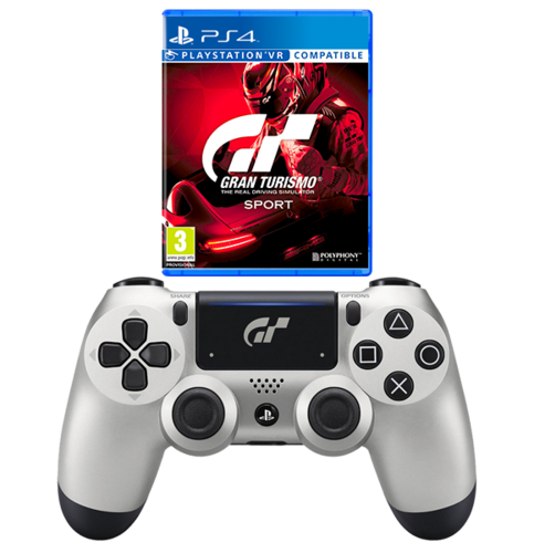 PS4 Controller GT Sport Edition + GranTurismo Game with best in Egypt PS4 Accessories Games 2