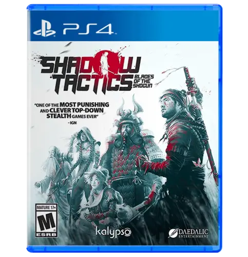 Shadow Tactics: Blades of the Shogun - PS4- Used