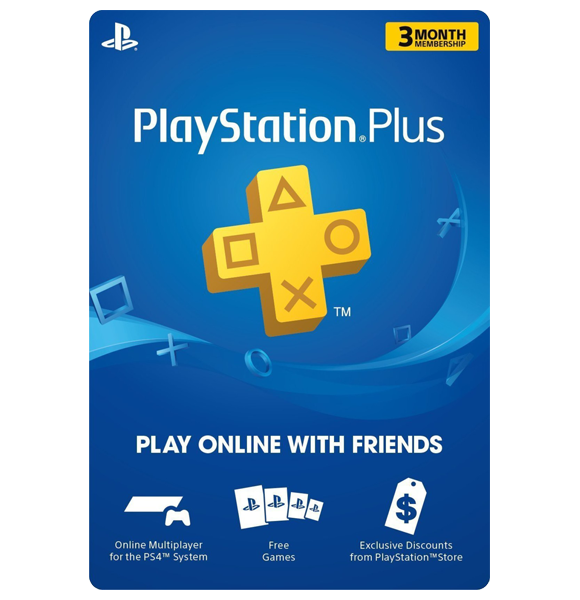 Playstation Plus Membership 3 Month US physical  for sale in Egypt from Games2Egypt