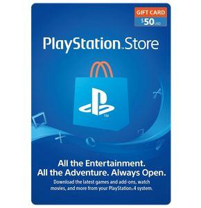 PSN $50 Card USA (physical)