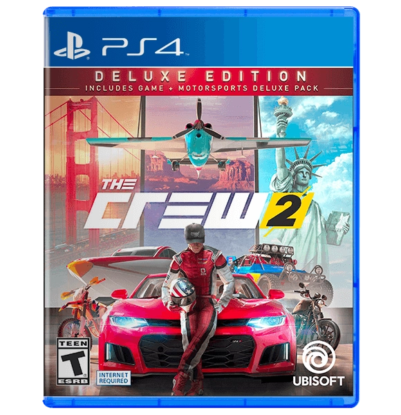 The Crew 2 Deluxe Edition - PS4  for sale in Egypt from Games2Egypt