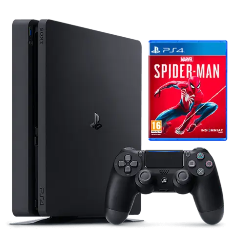 PlayStation 4 500GB Spiderman Bundle