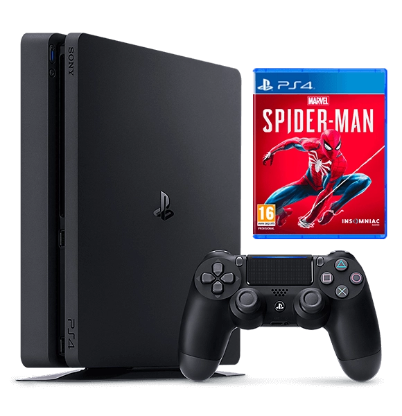 PlayStation 4 1TB Spiderman Bundle   for sale in Egypt from Games2Egypt