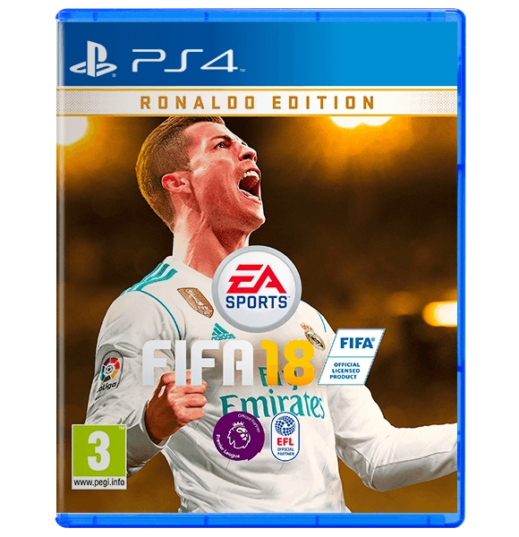 FIFA 18 - Ronaldo Edition - PS4  for sale in Egypt from Games2Egypt