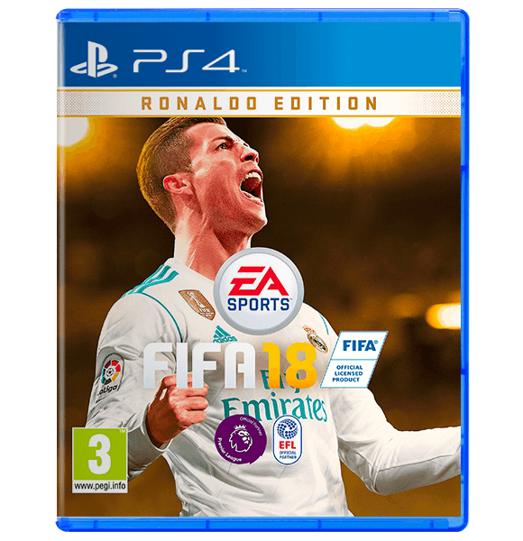 FIFA 18 - Ronaldo Edition - PS4  for sale in Egypt from Games2Egypt