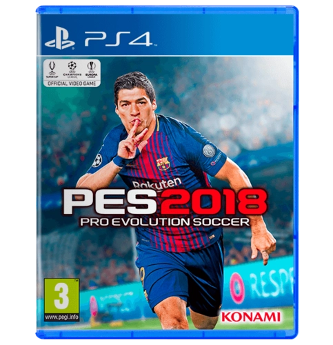 PES 2018 - (English & Arabic Edition) - PS4 -Used