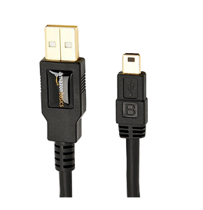 Amazon Basics USB 2 Male to Mini Cable 1.8m
