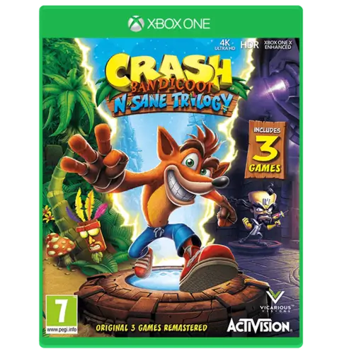 Crash Bandicoot N. Sane Trilogy Xbox one 