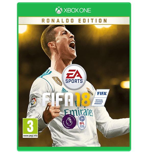 فيفا 18 اكس بوكس وان رونالدو ايديشن  للبيع في مصر من خلال Games2Egypt