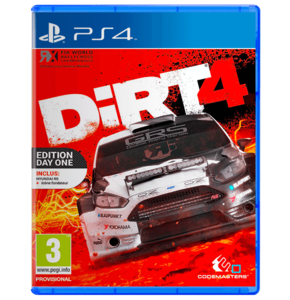 Dirt 4 Day One Edition- PS4 -Used