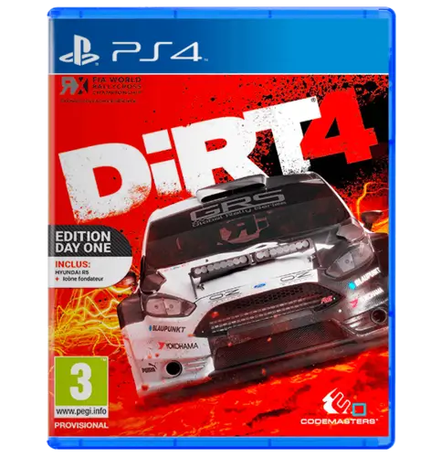 Dirt 4 Day One Edition- PS4 -Used