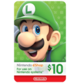 Nintendo E-Shop $10 Gift Card - USA