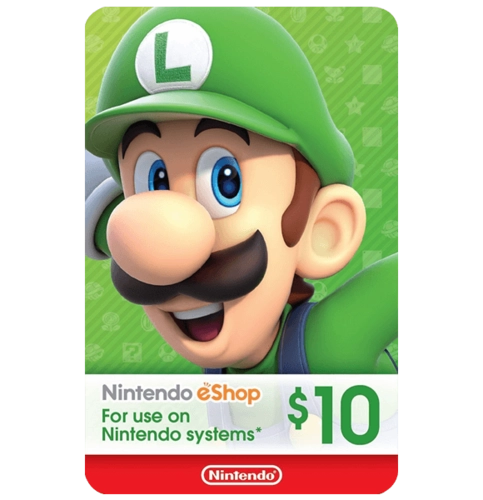 Nintendo E-Shop $10 Gift Card - USA