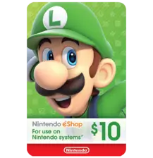 Nintendo eShop $10 Gift Card - USA