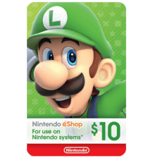 Nintendo E-Shop $10 Gift Card