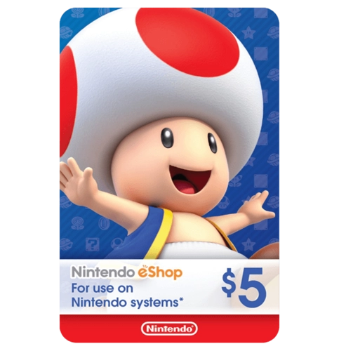 Nintendo E-Shop 5$ USA