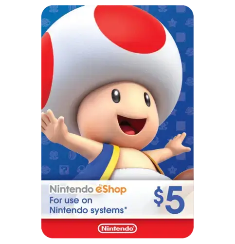 Nintendo E-Shop 5$ USA