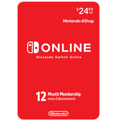 Nintendo eShop Online Membership 12 Months USA