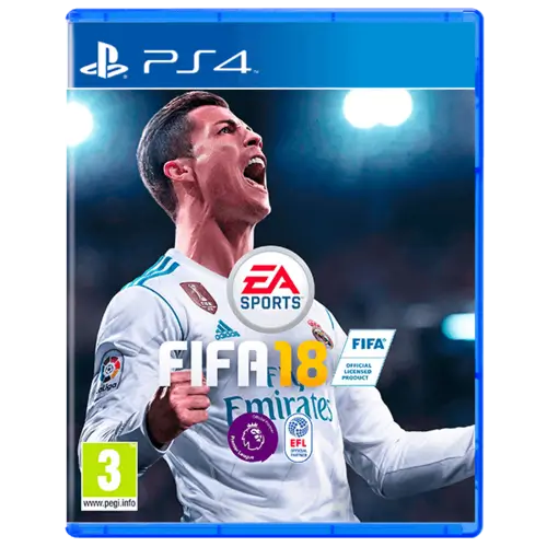 FIFA 18 Standard - (English & Arabic Edition) - PS4 -Used