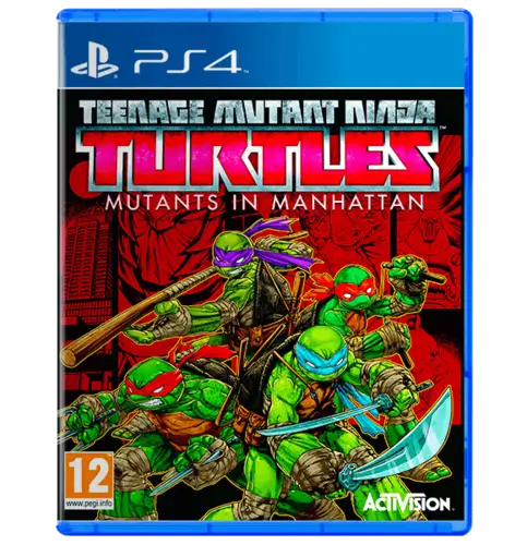 Teenage Ninja Turtles in Manhattan -PS4 -Used