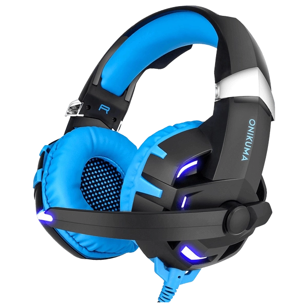 Onikuma K2 Gaming Headset - Blue   for sale in Egypt from Games2Egypt