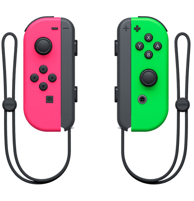 Nintendo Switch Joy-Con - Green and Pink
