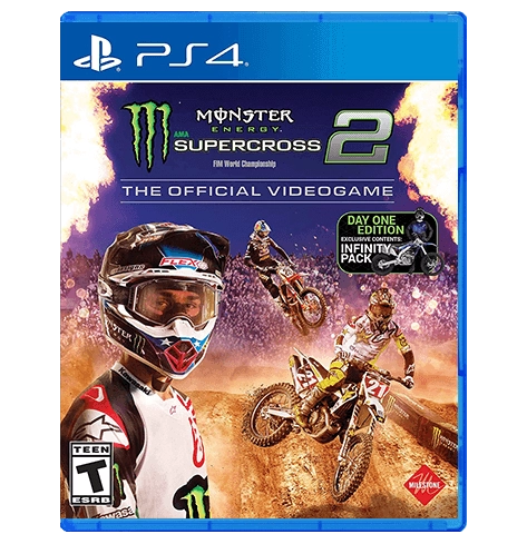 Monster Energy Supercross - The Official Video Game 2 - PS4   for sale in Egypt from Games2Egypt