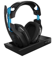 ASTRO Gaming A50 Wireless Headset - Black/Blue - PlayStation 4 + PC