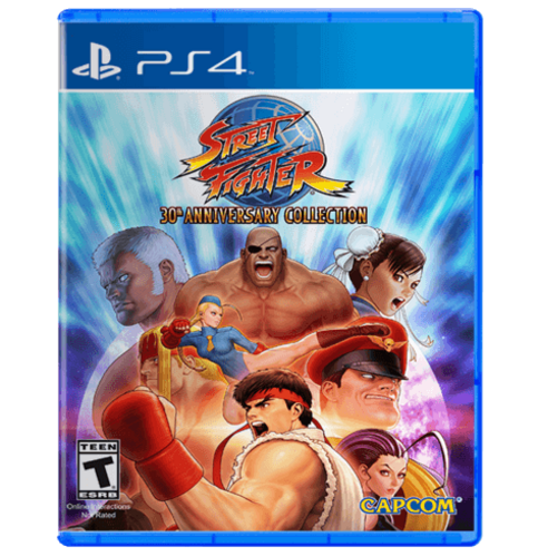 STREET FIGHTER 30TH ANNIVERSARY COLLECTION - PS4- Used