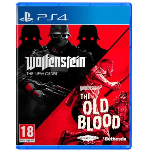Wolfenstein New Order / Old Blood Double Pack-PS4 -Used