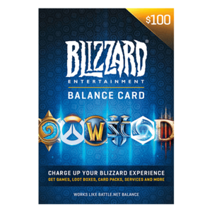 Blizzard gift card 100 gbp